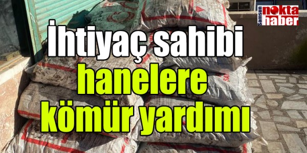 İhtiyaç sahibi hanelere kömür yardımı