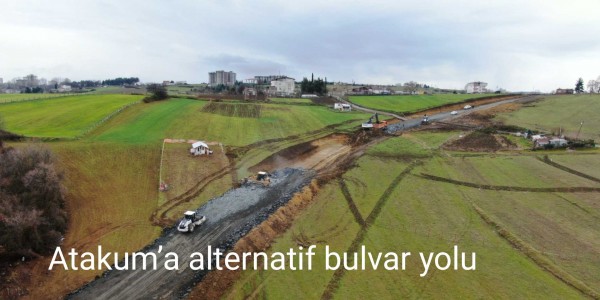Atakum’a alternatif bulvar yolu