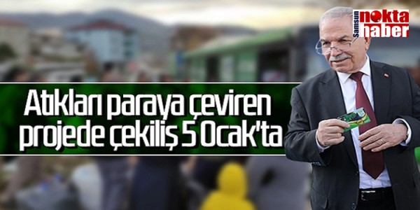 BAŞKAN DEMİRTAŞ VATANDAŞLARIMIZDAN GERİ DÖNÜŞEBİLEN MALZEMELERİ GÖNÜLLÜK ESASINA GÖRE GETİRMELERİNİ İSTİYORUZ