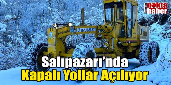Salıpazarı’nda Kapalı Yollar Açılıyor