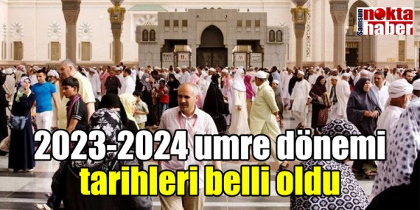 2023-2024 umre dönemi tarihleri belli oldu