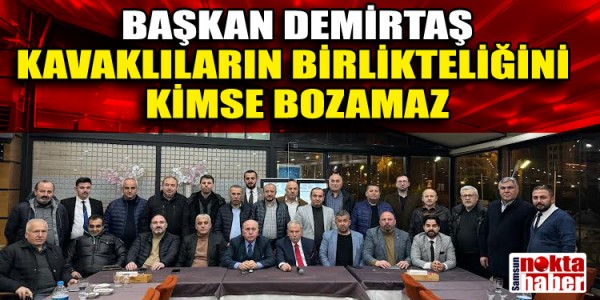 BAŞKAN DEMİRTAŞ’A HEMŞERİLERİNDEN GÜÇLÜ DESTEK