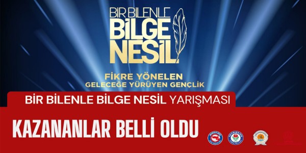 Kazananlar bellioldu