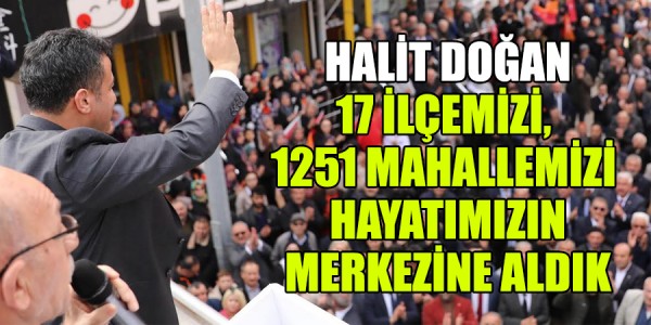 HALİT DOĞAN’A ASARCIKTA SEVGİ SELİ