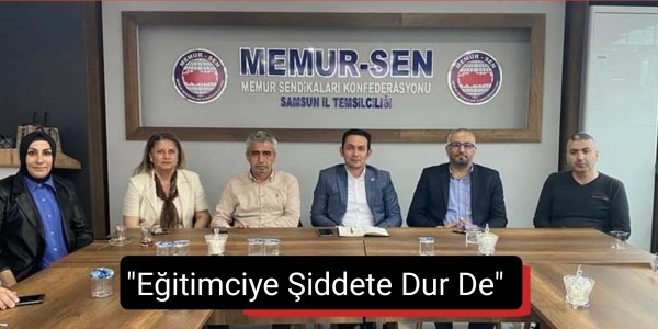 Eğitimciye Şiddete Dur De