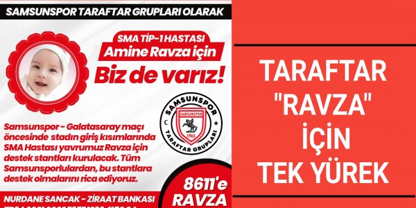 TARAFTAR "RAVZA" İÇİN TEK YÜREK