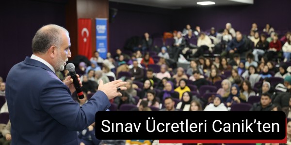 Sınav Ücretleri Canik’ten
