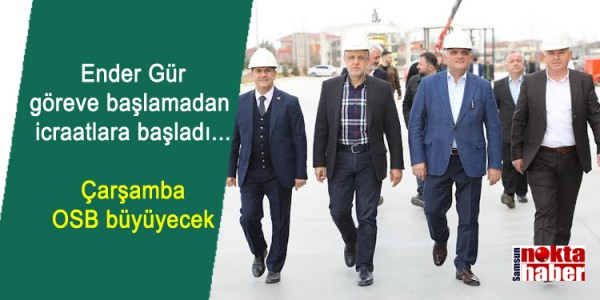 Başkan Adayı Ender Gür göreve başlamadan icraatlara başladı.