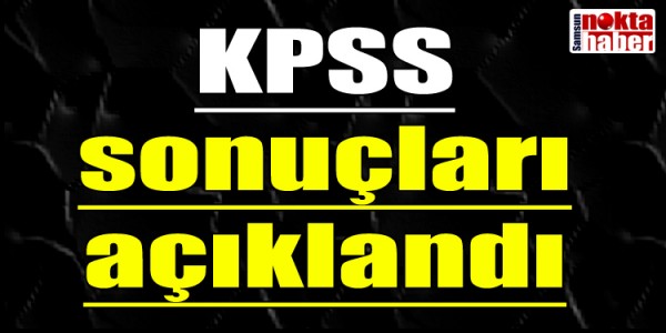 KPSS sonuçları açıklandı