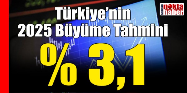 EBRD, Türkiye’nin 2025 Büyüme Tahminini Yükseltti: Yüzde 3,1