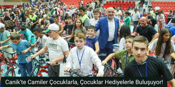 Canik'te Camiler Çocuklarla, Çocuklar Hediyelerle Buluşuyor!