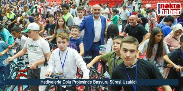 Hediyelerle Dolu Projesinde Başvuru Süresi Uzatıldı