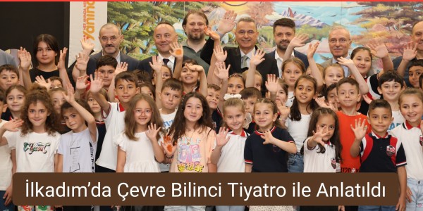 İlkadım’da Çevre Bilinci Tiyatro ile Anlatıldı