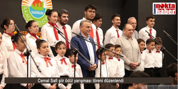 Cemal Safi şiir ödül yarışması töreni düzenlendi