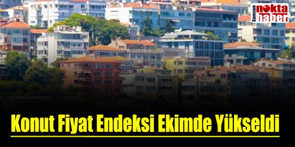 Konut Fiyat Endeksi Ekimde Yükseldi