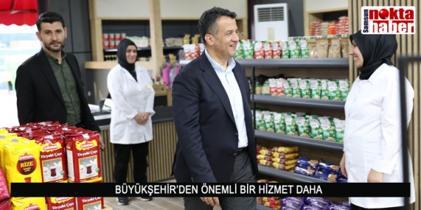 BÜYÜKŞEHİR’DEN ÖNEMLİ BİR HİZMET DAHA