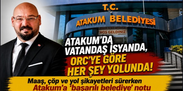 Atakum’da vatandaş isyanda, ORC’ye göre her şey yolunda!”
